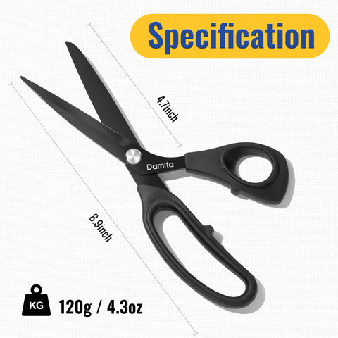 8.5" Damita Sharp Sewing Scissors