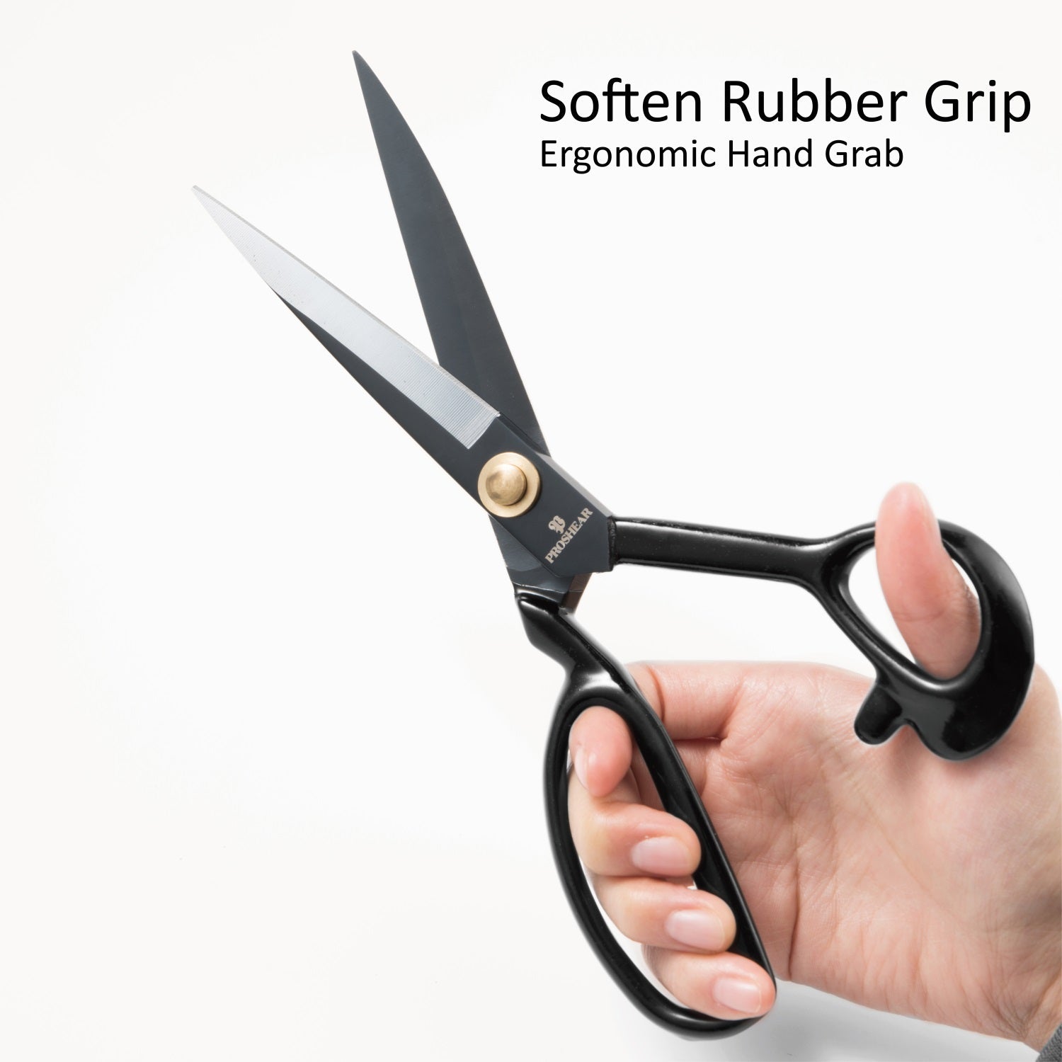 Fabric Scissors Customized Sewing Scissors-9.5 inch head scissors for  fabric cutting professional ultra-sharp cloth tailoring scissors  multi-function